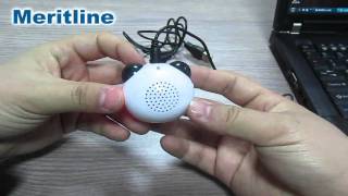 Panda Rechargeable Mini Speaker @meritline(#410-190)