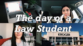 THE DAY OF A LAW STUDENT | 1L VLOG