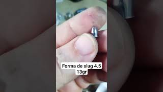 forma de slug 4.5 #tiroesportivobrasil #tornomecanico #tirodesportivo