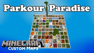 Minecraft Custom Map [004] - Parkour Paradise