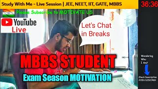 Study With Me Indian MEDICAL STUDENT | MBBS Exam Season | Studying Community Building