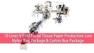 10L facial tissue production line