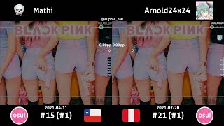 Mathi vs Arnold24x24 | BLACKPINK - BOOMBAYAH [OPPA] +HD