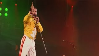 Queen - Wembley 1986 - 35mm film bits [HD upscale]