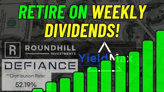 Retire on Weekly Dividend ETFs - How To Invest For Long Term Cashflow