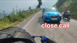 r15 v4 hyper ride | first motovlog | R15 extreme ride in mountains