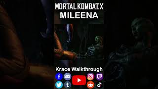 Mileena Fatality Mortal Kombat X #masterpiece #gaming #fyp #mortalkombat