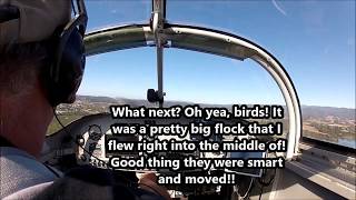 Flying My RV9A: Landing WVI, close encounter and bird near miss