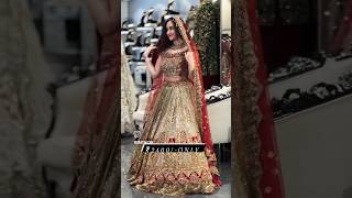 Trending Bridal lahenga Collection 🥰❤️✨#fashion #wedding #bridallahenga #lahanga #youtubeshorts #yt