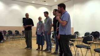 ONAIR mit "Wenn ich ein Vöglein wär" beim Workshop im Rahmen der chor.com 2015