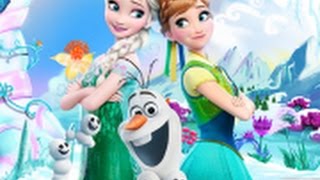 💝Olaf Winter Adventure I Disney Elsa And Anna I  Kids Play Game