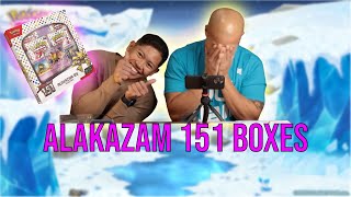 Opening More Pokemon 151 Alakazam Boxes! 🔥😤