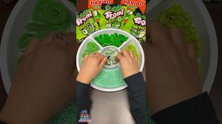 ASMR Green Platter #shorts #short #asmr #candy #green #platter #candyfunhouse #millions #frogs