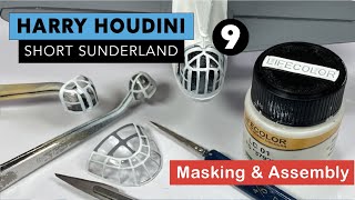 Airfix Sunderland Part 9 Canopy and Turret Frame Masking