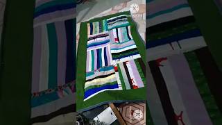 बेकार पड़े कपड़ों से बनाएं बहुत ही सुंदर door mat#shots #shot#youtubeshorts #scrapfabric