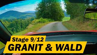 WRC Central European Rally 2024 | Stage 9/12 Granit & Wald | POV Recce