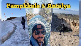 Pamukkale Thermal Pools Park | Antalya Tour | Places To Visit In Turkey |