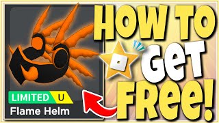 [FREE VALK] HOW TO GET FLAME HELM VALKYRIE UGC #roblox