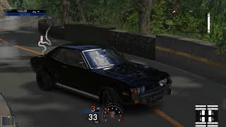 Drifting @ Futatabi Touge - 90's Golden Drift Spot Project - LD2F Celica