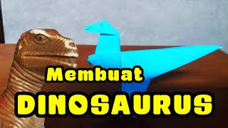 Cara Membuat Dinosaurus Dari Kertas | ORIGAMI