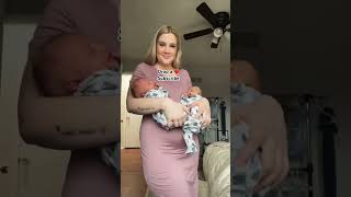 Twins pregnancy growth 👉🏽Twins postpartum #shorts #viral #goviral #foryou #fypシ #pregnancy #short