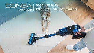 Aspirapolvere verticali - Conga Rockstar 8500 Infinity ErgoWet Animal Turbo