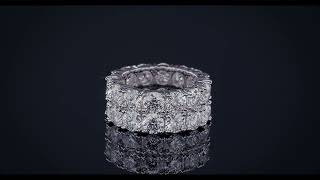 10mm Eternity Band Ring Review - True Iced Out Mens Ring Classic We Sell At Harlembling