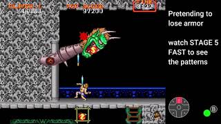 Ghouls 'n Ghosts tutorial STAGE 5 - SAFE