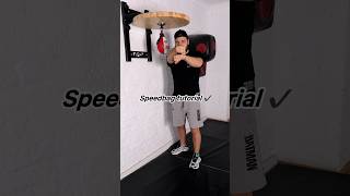 Speedbag tutorial ✔️ #boxing #speedbag #boxingtraining