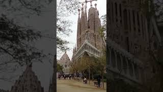 This Winter is all about La Sagrada Familia #barcelona #spain #subscribe #shortvideo #shorts