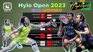 Rehan KUSHARJANTO/Lisa Ayu KUSUMAWATI (INA) vs TANG Chun Man/TSE Ying Suet (HKG) | Hylo Open 2023