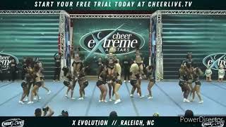 Cheer Extreme SSX X Evolution 2024