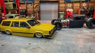 Scale Shop Hangout, RCengineering, Bagged Volvo Wagon, RCratrod Prototyping