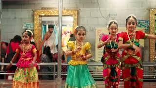 Incredible Kids Perform 'Shakti Sahita Ganapatim' in Jaw-Dropping Bharatanatyam Show! 🌟💃