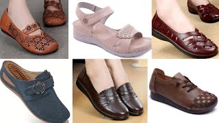 2025 NEW& LATEST LADIES SANDAL GENUINE LEATHER PUMP SHOES/WOMEN'S COMFY FOOTWEAR SANDALS/CHAPPAL