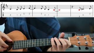 I Just Called To Say I Love you - Easy Beginner Ukulele Tab With Playthrough Tutorial Lesson