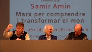 Conferència Samir Amin Marx per comprendre i transformar el món