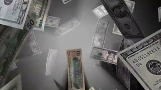 Money footage - Flying Dollar Bills Animation