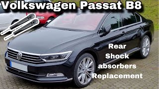 Volkswagen Passat B8 2018 Rear Shock absorbers Replacement