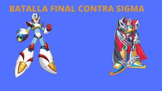 BATALLA FINAL CONTRA SIGMA/megaman x2 parte final con megagamer nick