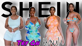 SHEIN SLIM THICK GIRL TRY ON HAUL| BRIGHT COLORS+BIKINIS+MORE