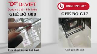 so sánh Ghế bô G88 và Ghế bô G17