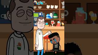 Black friend anim animation | lag rang kause badal lete hain #animation #cartoon #shorts #gaddar2