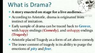 Definition of Drama