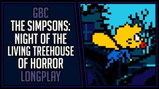 The Simpsons: Night of the Living Treehouse of Horror | GBC | Longplay | Walkthrough #207 [4Kp60]