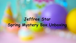 Jeffree Star Spring Mystery Box Unboxing