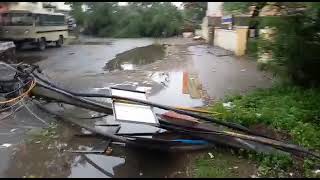 Mandous Cyclone disaster.@ Rajalakshmi Nagar, Velachery, Chennai