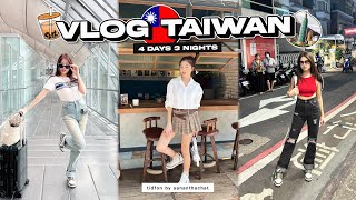 ติดฝน | Vlog Taiwan 4 วัน 3 คืนเต็ม ❤️| Sananthachat