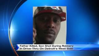 Father killed, son shot in hand in car jacking