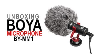 Boya BY-MM1 Cardioid Microphone Unboxing